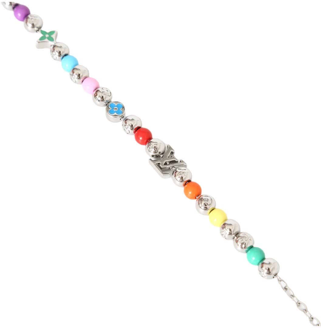Louis Vuitton Multicolored Beaded Bracelet-M02573